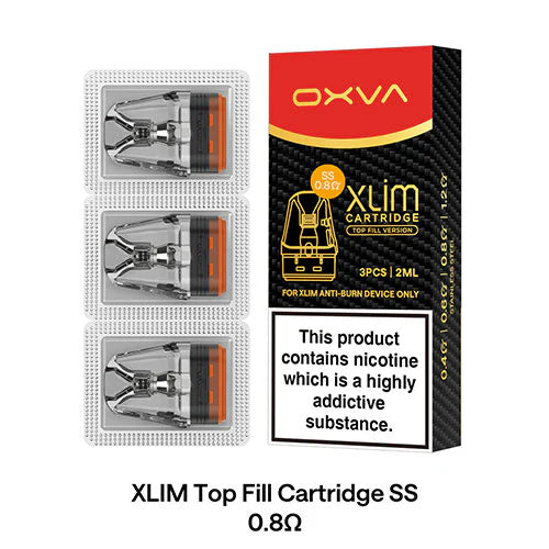 Oxva Xlim DNA Cartridge - Top Fill Anti Burn - 2ml Pod and Coil