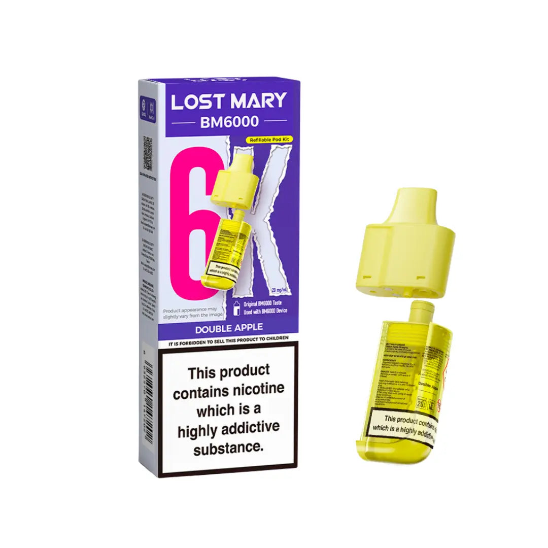 Lost Mary BM6000 Replacement Pod - Double Apple