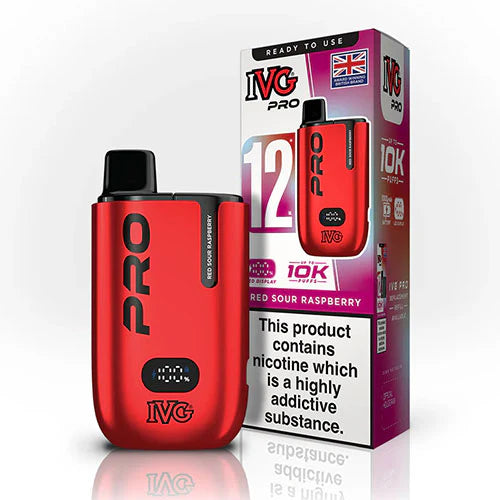IVG Pro 12 Kit - Red Sour Raspberry