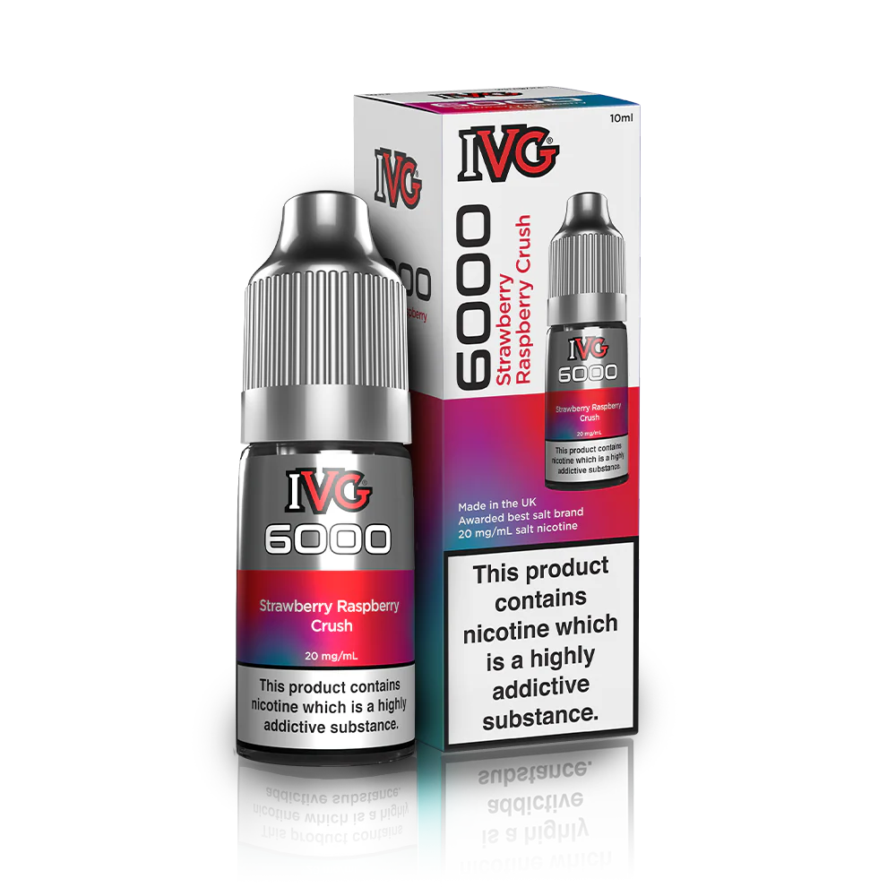 IVG 6000 - Strawberry Raspberry Crush
