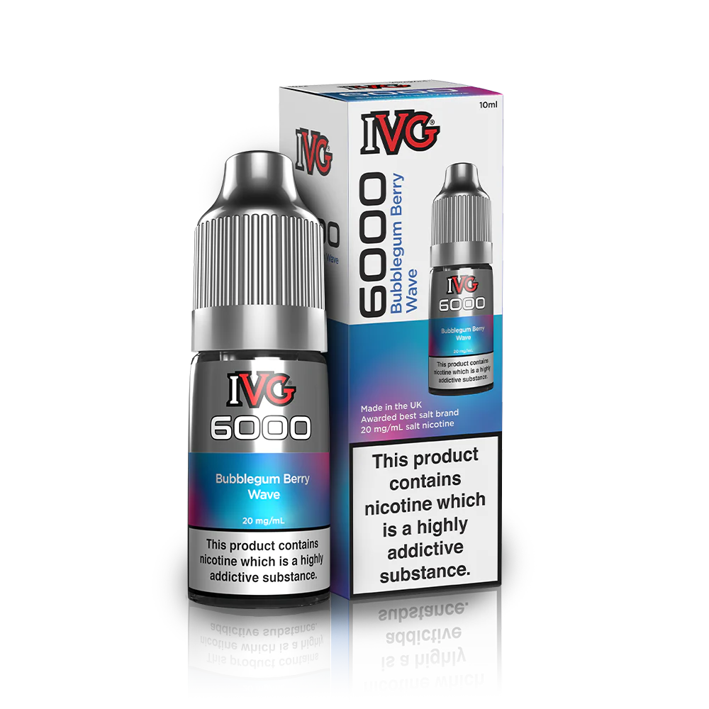 IVG 6000 - Bubblegum Berry Wave