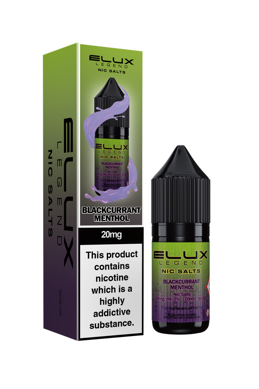 Elux - Blackcurrant Menthol
