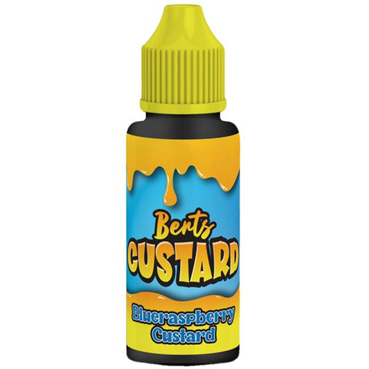 Berts Custard - Blue Raspberry