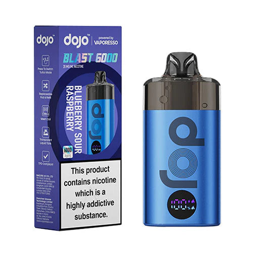 Dojo Blast 6000 - Blue Sour Raspberry