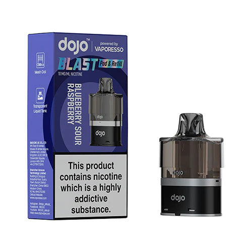 Dojo Blast 6000 Pod - Blueberry Sour Raspberry