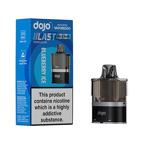 Dojo Blast 6000 Pod - Blueberry Ice