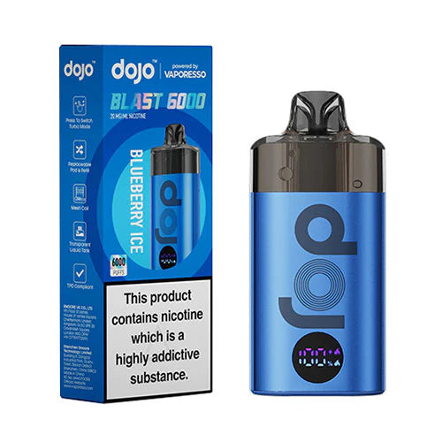 Dojo Blast 6000 - Blueberry Ice