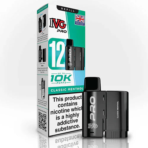 IVG Pro 12 Pod - Classic Menthol
