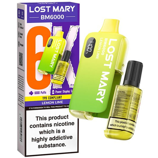 Lost Mary BM6000 - Lemon Lime