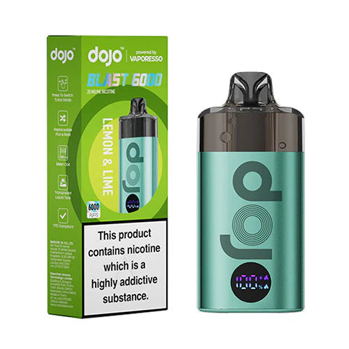 Dojo Blast 6000 - Lemon Lime