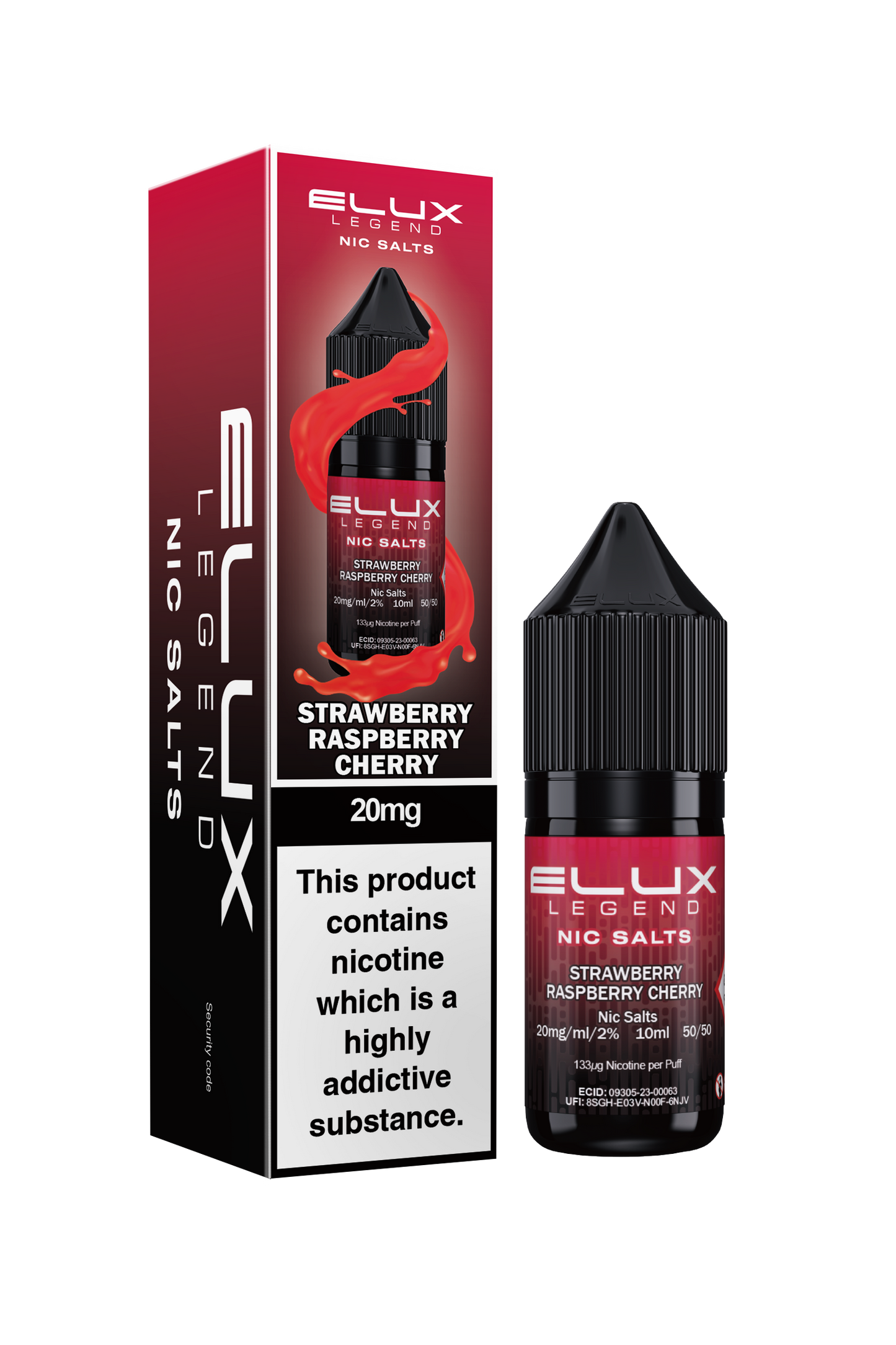 Elux - Strawberry Raspberry Cherry