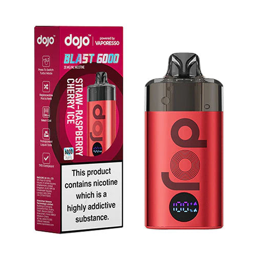 Dojo Blast 6000 - Strawberry Raspberry Cherry