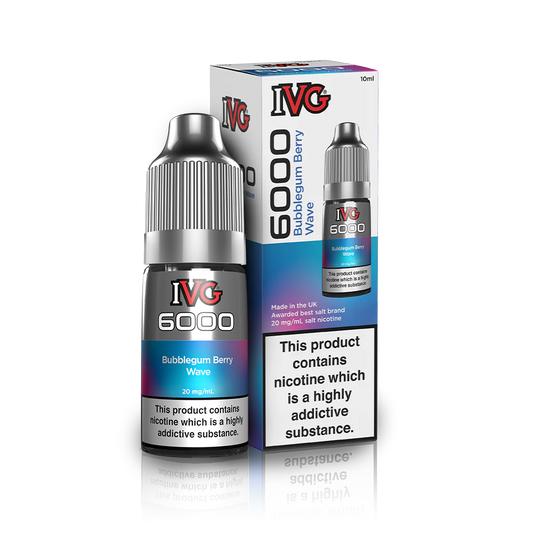 IVG 6000 - Bubblegum Berry Wave